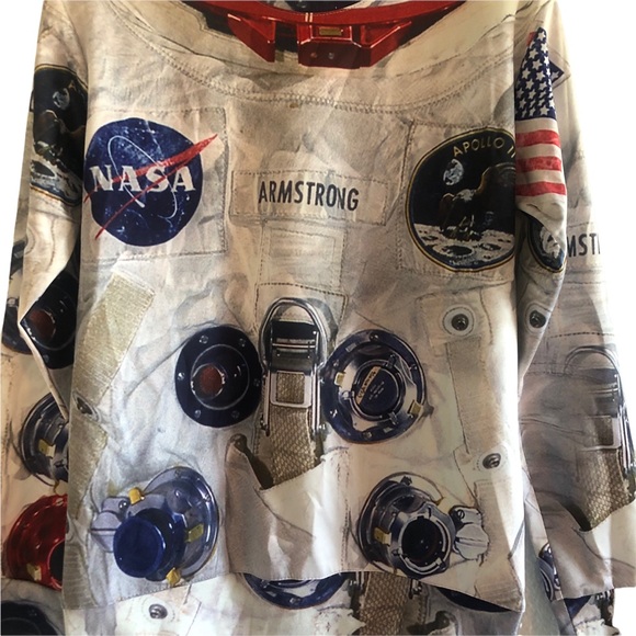 iSWAG unisex Armstrong NASA shirt - Picture 2 of 7